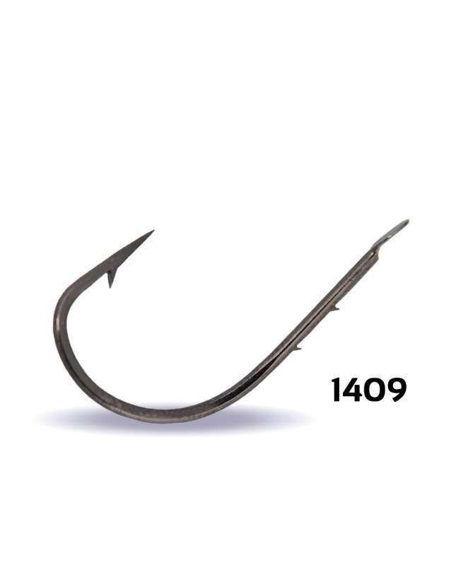 Youvella 1409 Tırnaklı Olta İğnesi 100lü Kutu Black Nikel