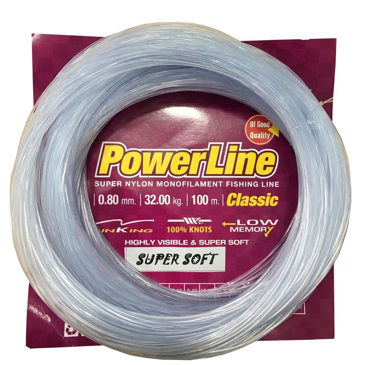 Powerline Soft Mavi 100m Poşet Misina 1,00 mm