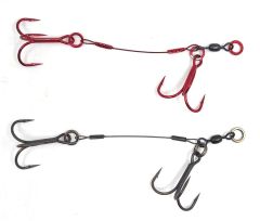 Savage Gear Carbon49 Corkscrew Stinger 2x 2 Adet İğne 2/0