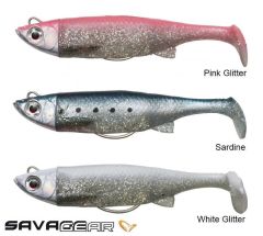 Savage gear 3D TPE Minnow 10cm 23g Suni Yem White Glitter