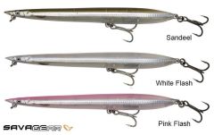 Savage gear  MAG Sandeel Surf Walker 210 41g F Suni Yem White Flash