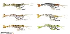 Savage gear TPE Manic Shırimp 10 cm 8 gr Suni Yem Gold