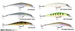 Savage gear Prey 8,9 cm 16,5 gr SS Suni Yem 06-Matt Minnow